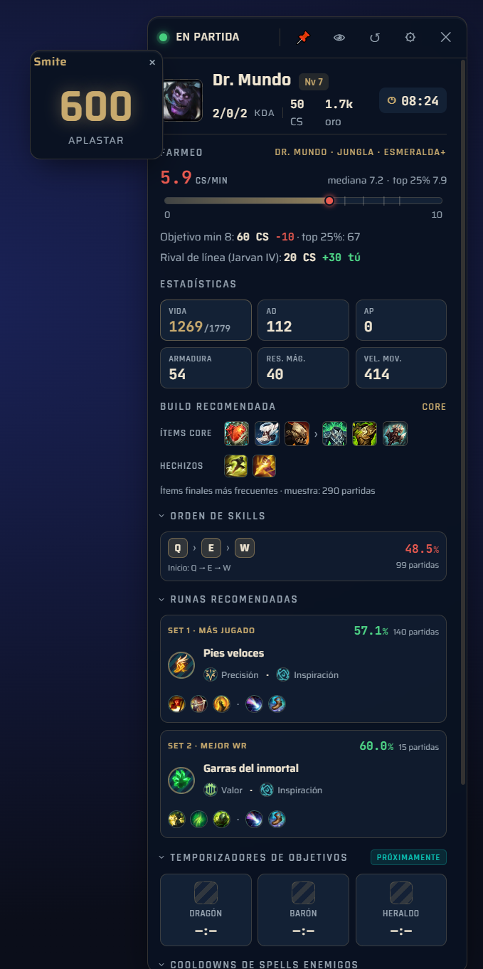 In-game overlay